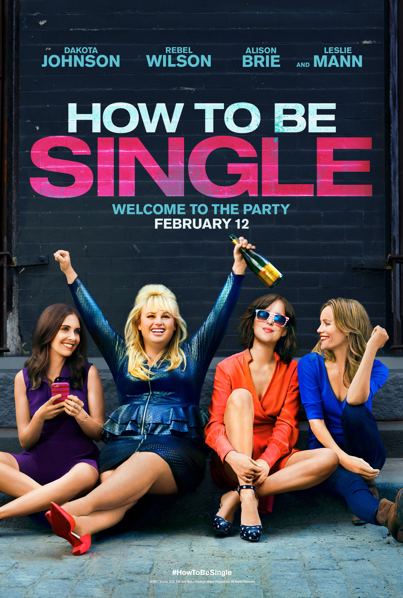 Leslie Mann, Dakota Johnson, Alison Brie, and Rebel Wilson in How to Be Single (2016)