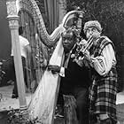 Louis Armstrong and Harpo Marx