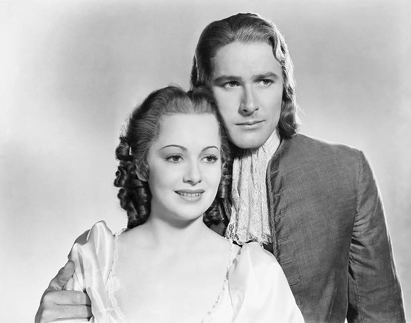 Olivia de Havilland and Errol Flynn in Captain Blood (1935)