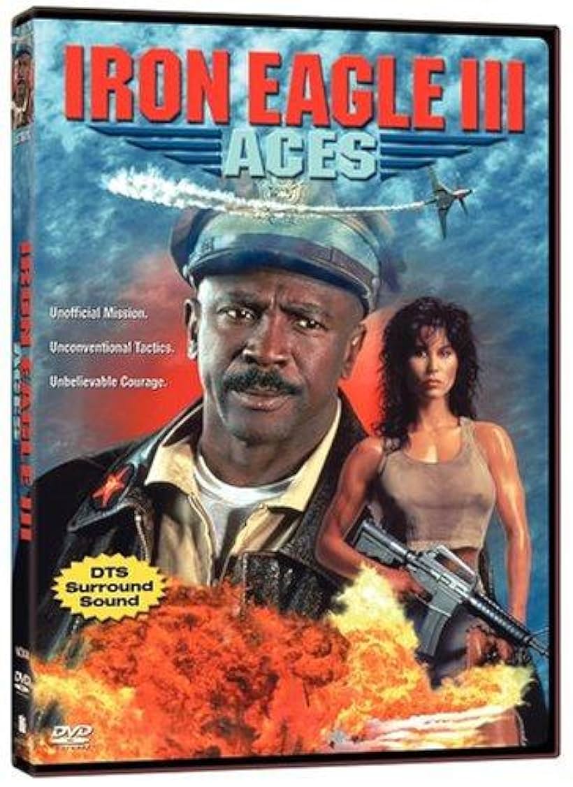 Louis Gossett Jr. and Rachel McLish in Aces: Iron Eagle III (1992)