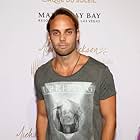 Actor Justin Mortelliti arrives at the premiere of Michael Jackson's 'One' at Mandalay Bay in Las Vegas.