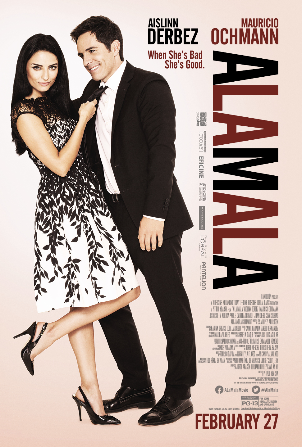 Mauricio Ochmann and Aislinn Derbez in A la mala (2015)