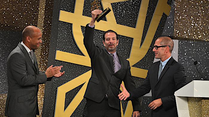 Richard Joel + Phil Gurin - Oh Sit! Wins The Rose d'Or Golden Rose Award for Best Game Show Format in Brussels, Belgium. 