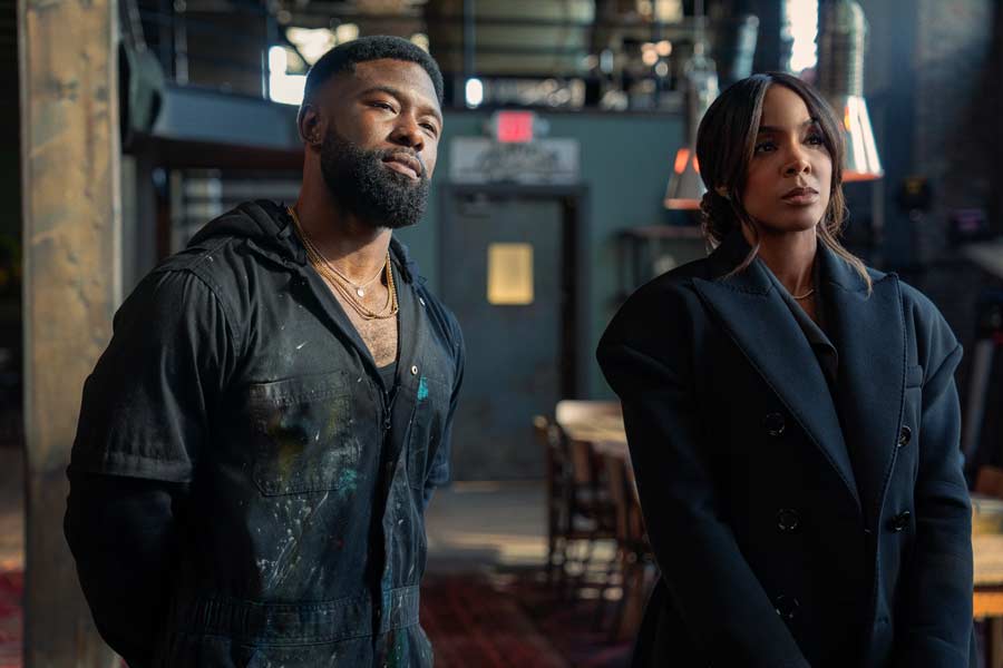 Kelly Rowland and Trevante Rhodes in Mea Culpa (2024)