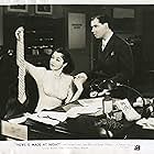 Lynn Bari and Russell Gleason in News Is Made at Night (1939)