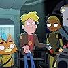 Conan O'Brien, Tom Kenny, Tika Sumpter, Steven Yeun, Ron Funches, Ashly Burch, and Olan Rogers in Arachnitects (2019)