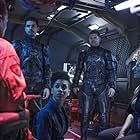 Valerie Buhagiar, Peter Williams, Wes Chatham, Steven Strait, and Dominique Tipper in The Expanse (2015)