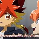 Toshiki Kumagai and Hina Kino in Yu-Gi-Oh!: Go Rush!! (2022)