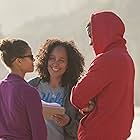 Gina Prince-Bythewood, Nate Parker, and Gugu Mbatha-Raw in Beyond the Lights (2014)