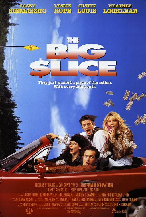 Heather Locklear, Leslie Hope, and Casey Siemaszko in The Big Slice (1991)