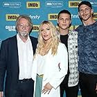 Michael Hirst, Gustaf Skarsgård, Katheryn Winnick, and Alex Høgh Andersen