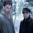 Jon Hamm and Daniel Radcliffe in A Young Doctor's Notebook & Other Stories (2012)