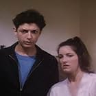 Jeff Goldblum and Madolyn Smith Osborne in Rehearsal for Murder (1982)