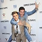 Zac Efron and Adam Devine at an event for Mike and Dave Need Wedding Dates (2016)