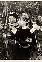 Moe Howard, Larry Fine, and Curly Howard in Back to the Woods (1937)