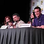 Saul Rubinek, Jack Kenny, Eddie McClintock, Joanne Kelly, and Allison Scagliotti at an event for Warehouse 13 (2009)