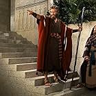 Charlton Heston and John Carradine in The Ten Commandments (1956)