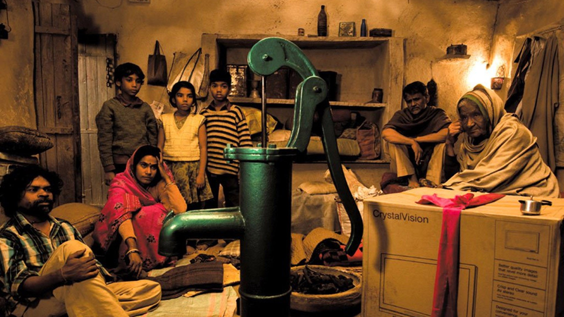 Raghubir Yadav, Farrukh Jaffar, Shalini Vatsa, and Onkar Das Manikpuri in Peepli [Live] (2010)