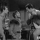 James Arness, Strother Martin, and Dennis Weaver in Gunsmoke (1955)