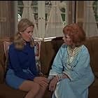 Elizabeth Montgomery and Agnes Moorehead in Bewitched (1964)