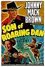 Johnny Mack Brown, Fuzzy Knight, Ethan Laidlaw, and Eddie Polo in Son of Roaring Dan (1940)