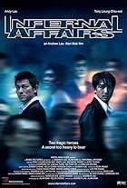 Andy Lau and Tony Leung Chiu-wai in Infernal Affairs (2002)