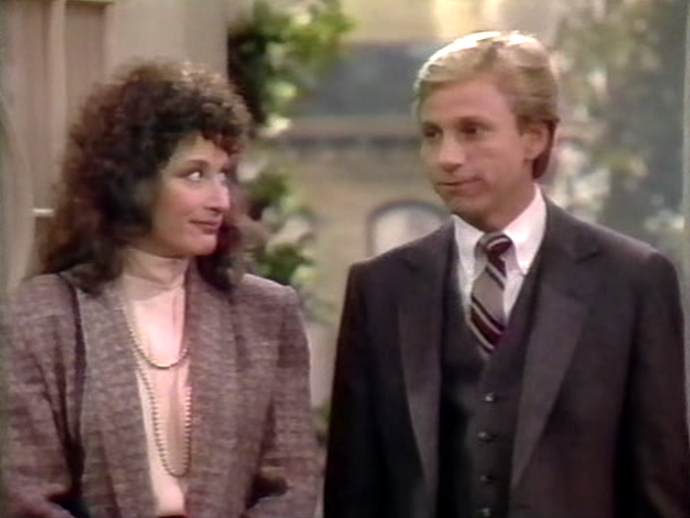 Jack Blessing and Christine Healy in Day by Day (1988)