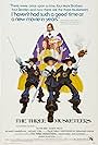 Charlton Heston, Raquel Welch, Richard Chamberlain, Faye Dunaway, Oliver Reed, and Michael York in The Three Musketeers (1973)