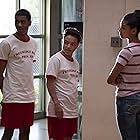 Brett Gray, Jason Genao, and Sierra Capri in On My Block (2018)