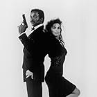 Carl Weathers and Vanity in Action Jackson (1988)