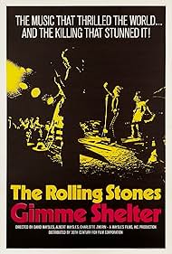 Mick Jagger, Keith Richards, Mick Taylor, Bill Wyman, and The Rolling Stones in Gimme Shelter (1970)