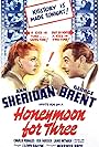 George Brent and Ann Sheridan in Honeymoon for Three (1941)