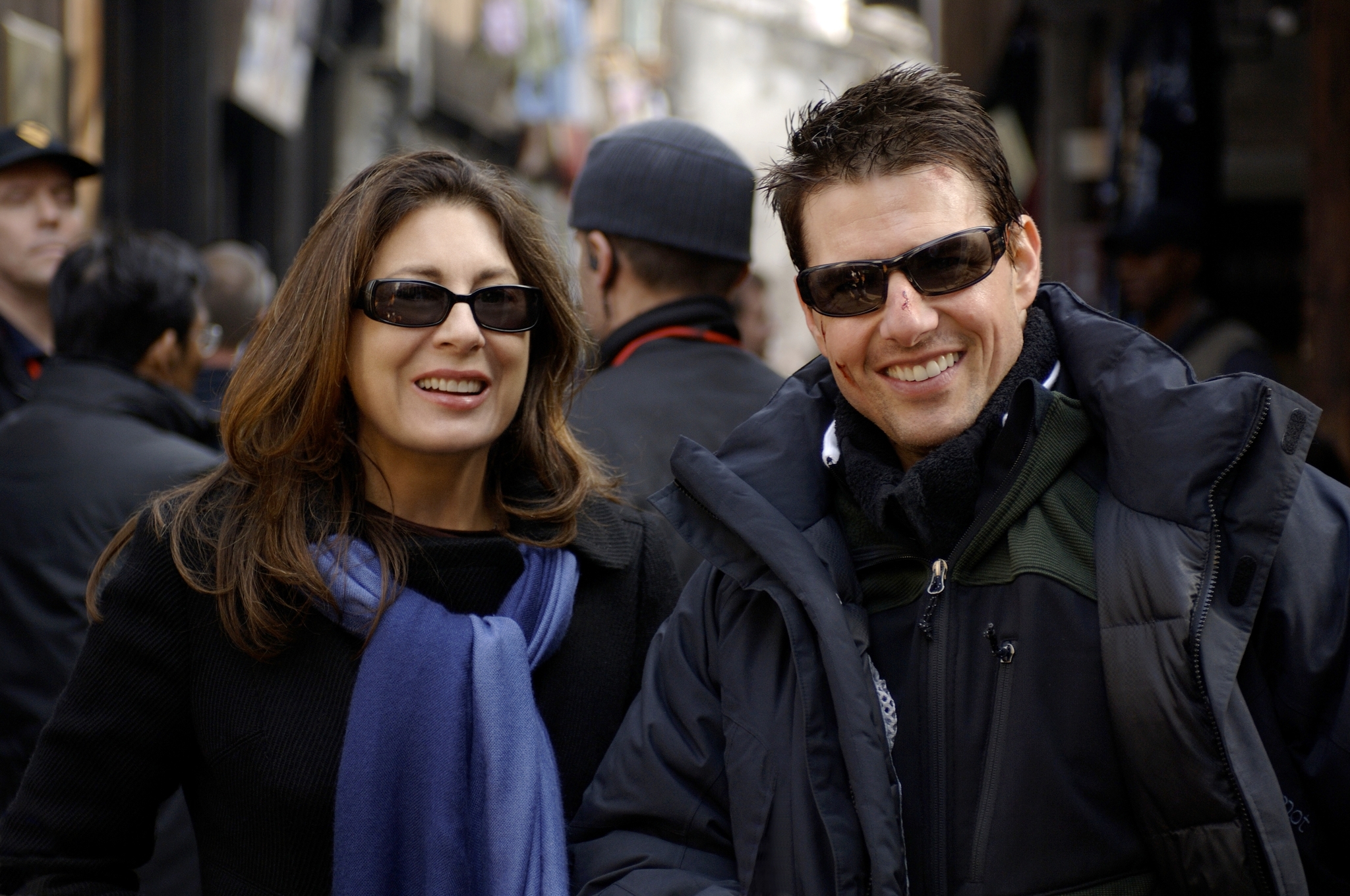 Tom Cruise and Paula Wagner in Mission: Impossible III (2006)