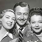 Robert Young, Ann Richards, and Sylvia Sidney in The Searching Wind (1946)