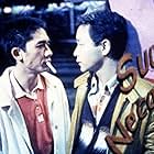 Leslie Cheung and Tony Leung Chiu-wai in Happy Together (1997)