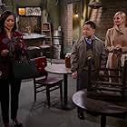 Camille Chen, Matthew Moy, and Beth Behrs in 2 Broke Girls (2011)