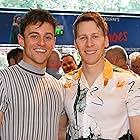 Dustin Lance Black and Tom Daley