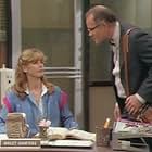 Richard Sanders and Jan Smithers in WKRP in Cincinnati (1978)