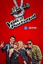 Aurea, Mickael Carreira, Anselmo Ralph, and Marisa Liz in The Voice Portugal (2014)