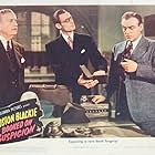 Richard Lane, Dan Stowell, and Douglas Wood in Boston Blackie Booked on Suspicion (1945)