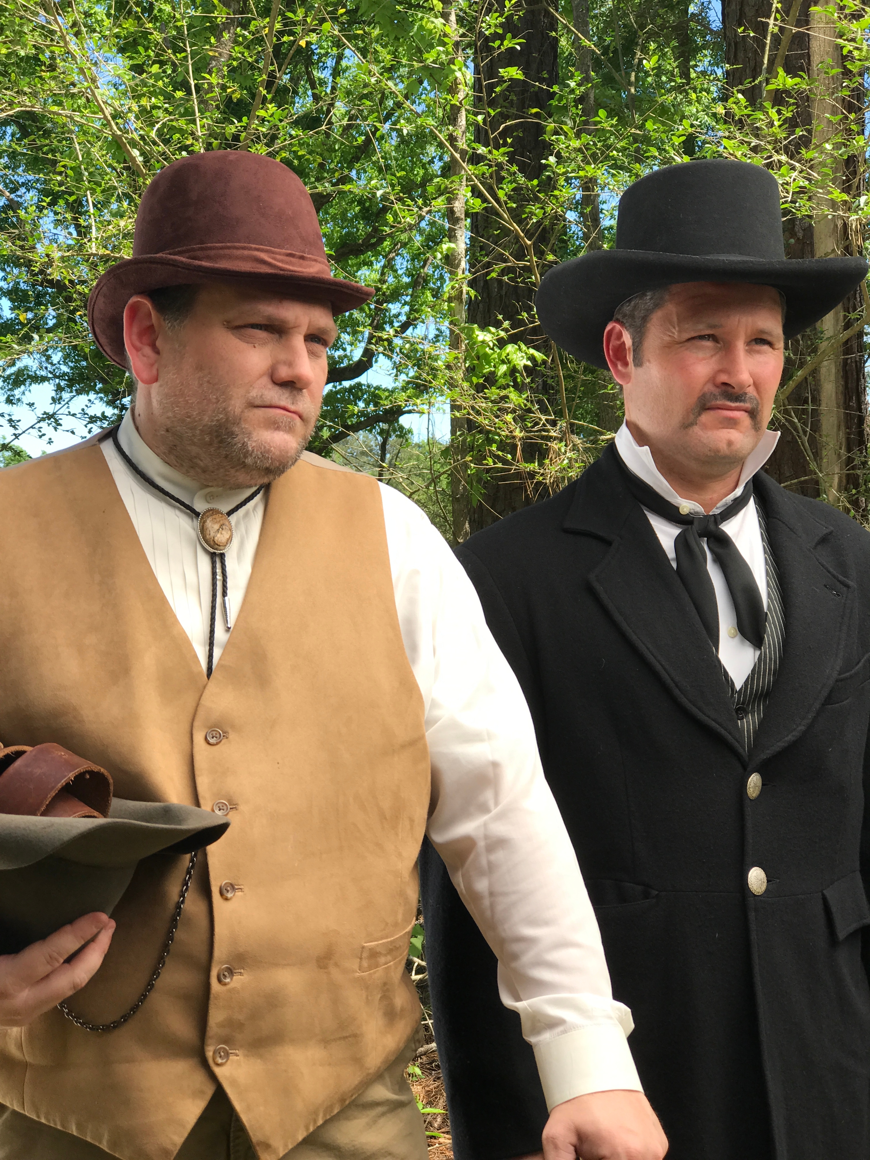 Tim Sherrod and Michael D. Anglin in Blood Country (2017)