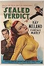 Ray Milland and Florence Marly in Sealed Verdict (1948)