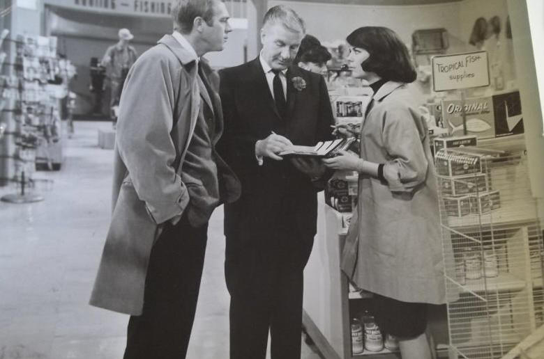 Natalie Wood, Steve McQueen, and John Aniston in Love with the Proper Stranger (1963)