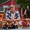 Trevor Donovan and Jessica Lowndes in A Harvest Homecoming (2023)