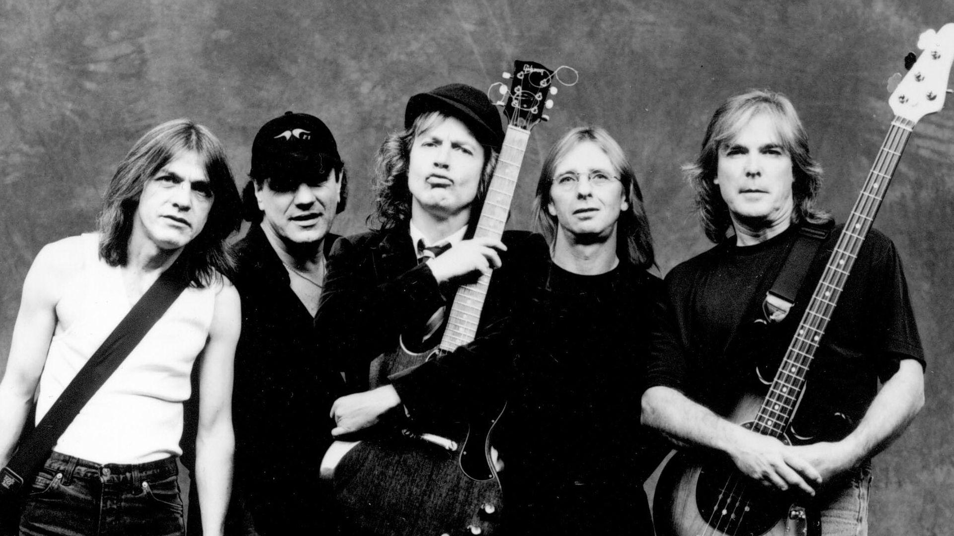 AC/DC, Brian Johnson, Phil Rudd, Cliff Williams, Angus Young, and Malcolm Young