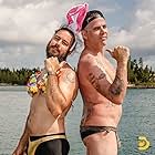 Chris Pontius and Steve-O in Jackass Shark Week (2021)