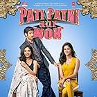 Kartik Aaryan, Bhumi Pednekar, and Ananya Panday in Pati Patni Aur Woh (2019)