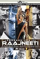 Nana Patekar, Manoj Bajpayee, Ajay Devgn, Naseeruddin Shah, Sarah Thompson, Arjun Rampal, Katrina Kaif, and Ranbir Kapoor in Raajneeti (2010)