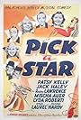 Oliver Hardy, Mischa Auer, Jack Haley, Patsy Kelly, Stan Laurel, Rosina Lawrence, and Lyda Roberti in Pick a Star (1937)