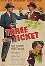 Hugh Beaumont and Cheryl Walker in Three on a Ticket (1947)